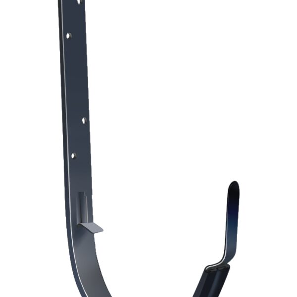 Крюк длинный Grand Line ПЭ 125мм RAL 7024 мокрый асфальт