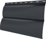 Блок-хаус новый Grand Line 0,45 Drap ТХ с пленкой RAL 7024 мокрый асфальт