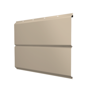 ЭкоБрус новый Grand Line 0,45 Drap ТХ с пленкой RAL 1015 светлая слоновая кость