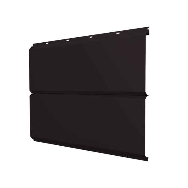 ЭкоБрус новый Grand Line 0,45 ПЭ с пленкой RAL 9005 черный
