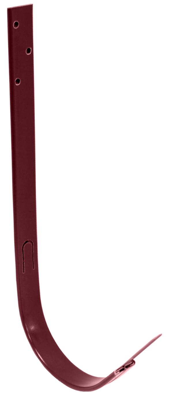 Крюк длинный Grand Line ПУ 125мм RAL 3005 красное вино