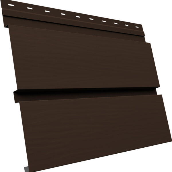 Квадро Брус 3D в01 Grand Line 0,5 Drap ТХ с пленкой RAL 8017 шоколад