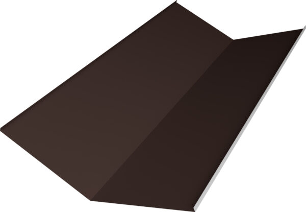 Планка ендовы нижней 300х300 Grand Line 0,45 Drap ТХ RAL 8017 шоколад (2м)