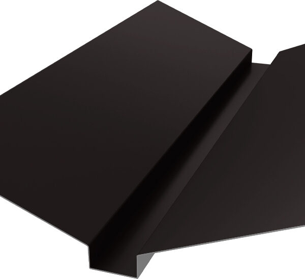Планка ендовы верхней 115х30х115 Grand Line 0,45 Drap ТХ RR 32 темно-коричневый (2м)
