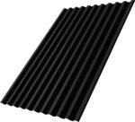 Профнастил С21R Grand Line 0,45 Drap с пленкой TX RAL 9005 черный