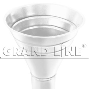 Воронка водосборная большая Grand Line ПУ 250/90мм RAL 9003 сигнальный белый