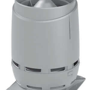 Выход вентиляционный Vilpe Flow 160S с основанием 300x300 светло-серый